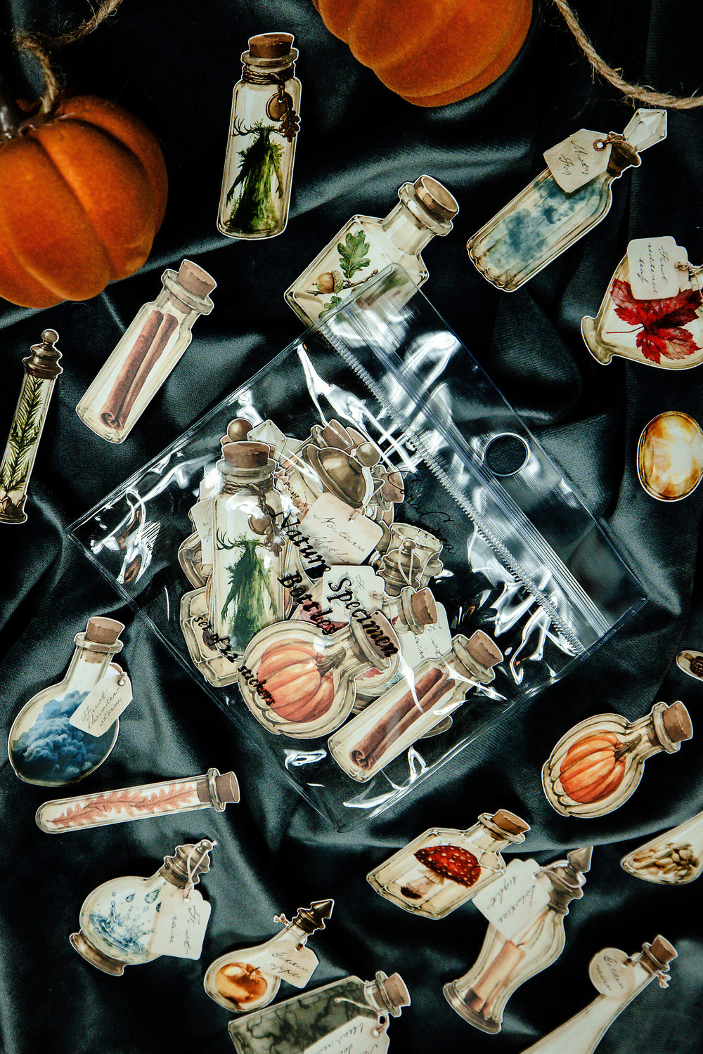 Nature Specimen Bottles Sticker Pack - 11