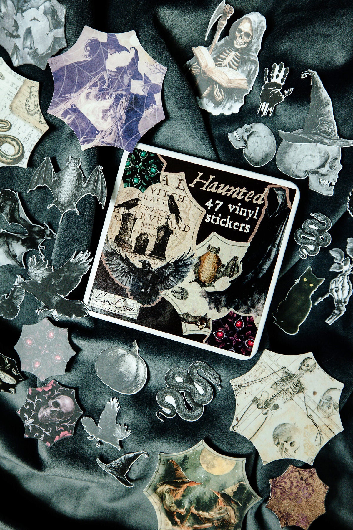 Haunted Sticker Tin Box - 120