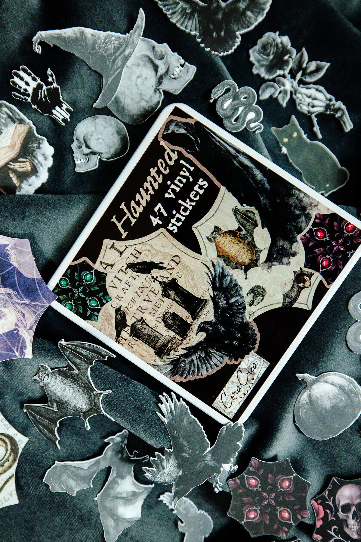 Haunted Sticker Tin Box - 121