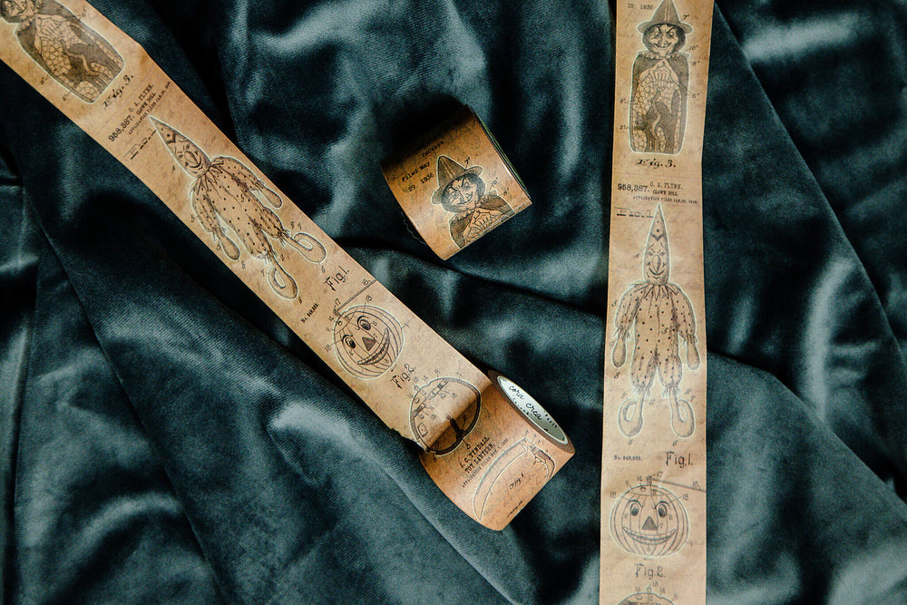 Haunted Encyclopedia Washi Tape - 127