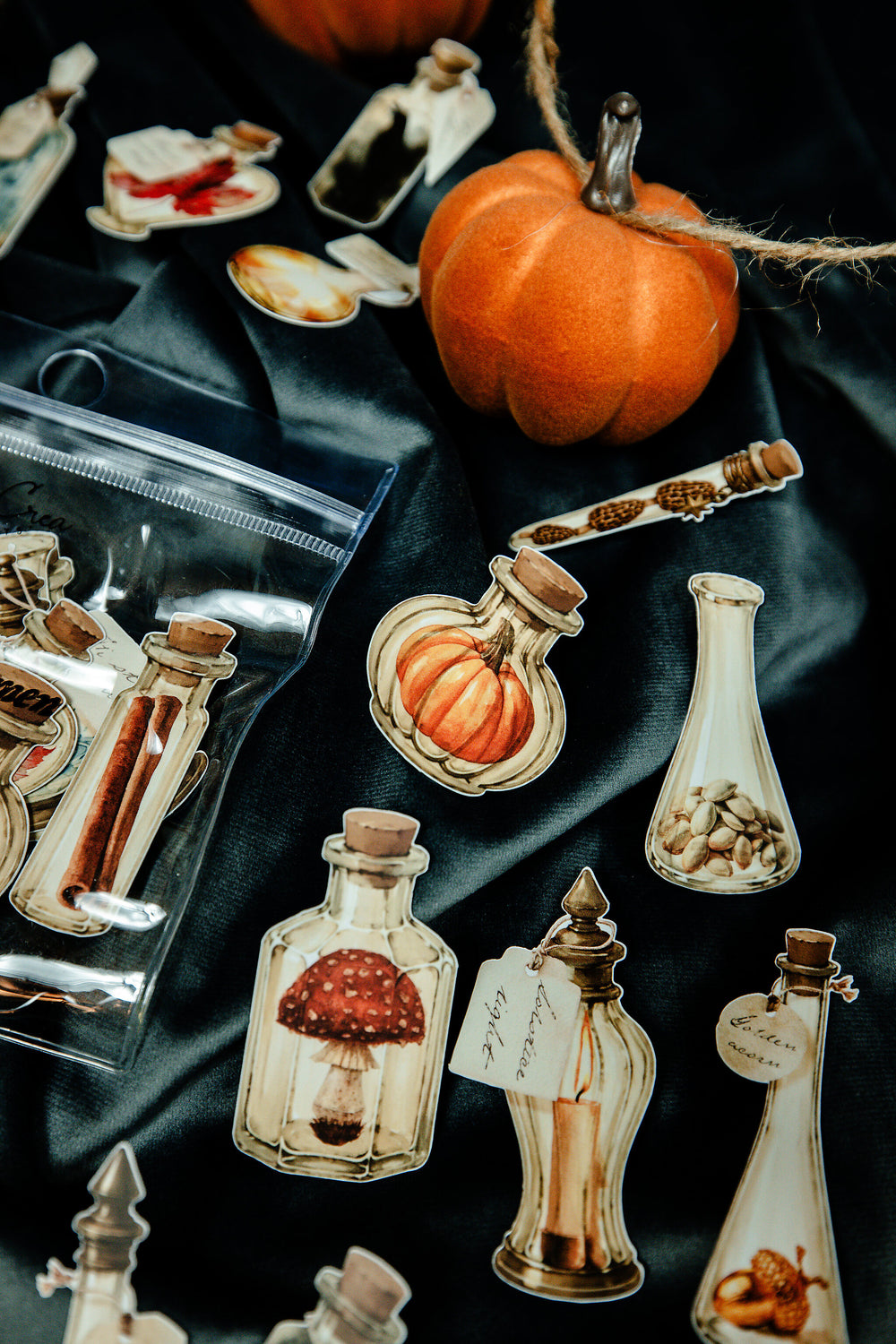 Nature Specimen Bottles Sticker Pack