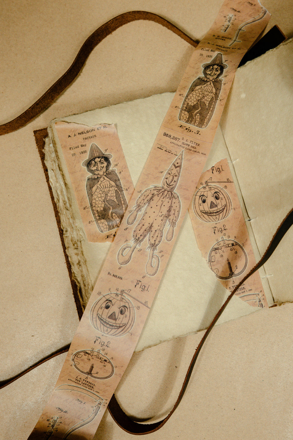 Haunted Encyclopedia Washi Tape - 149
