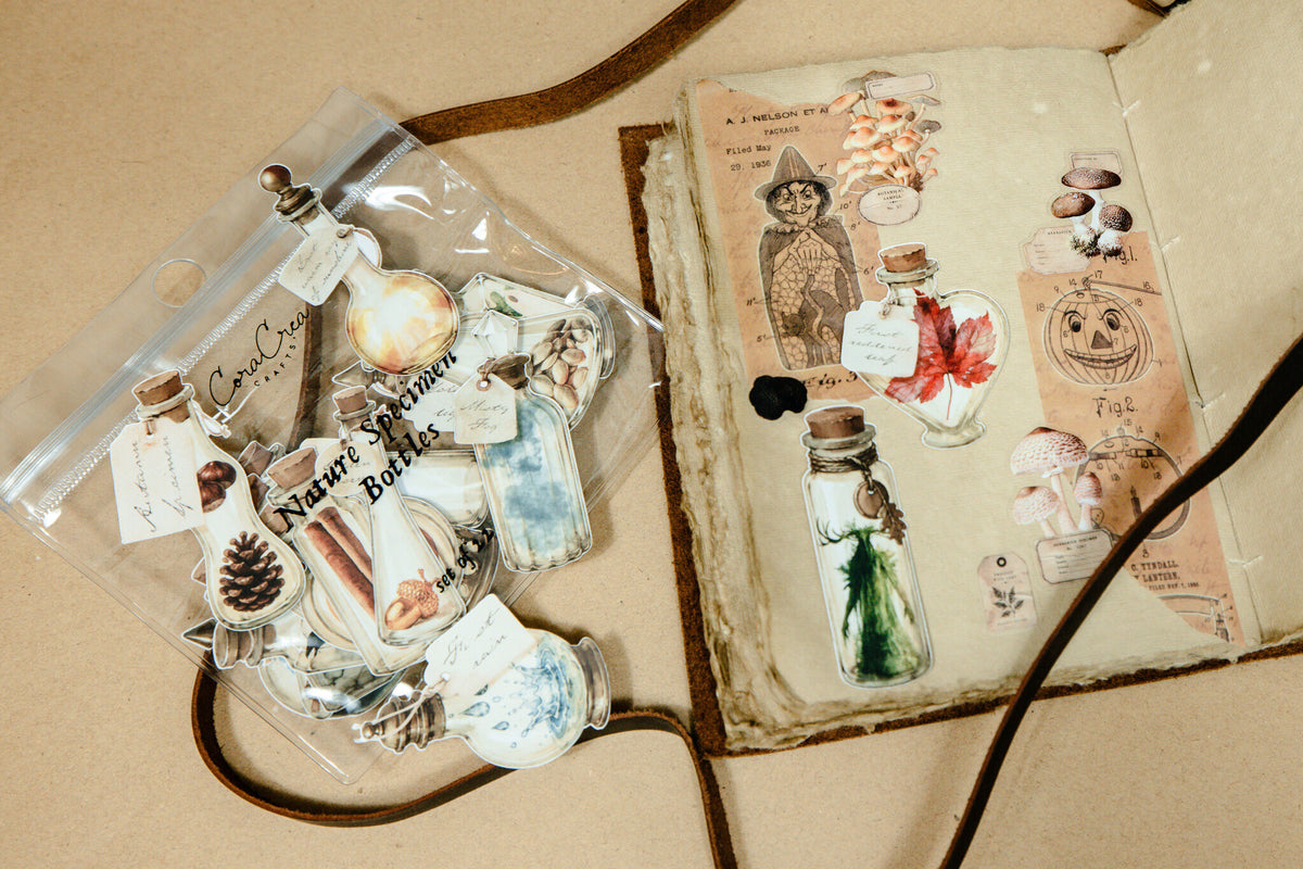 Nature Specimen Bottles Sticker Pack - 159