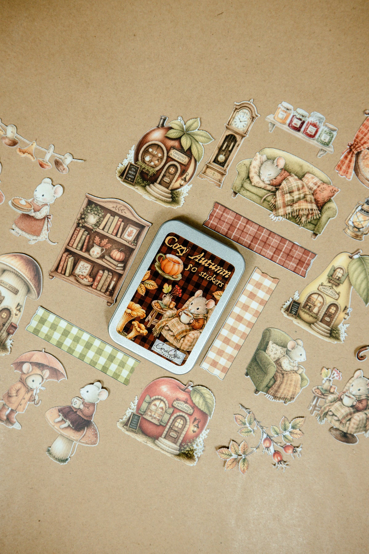 Nature Specimen Bottles Sticker Pack - 165