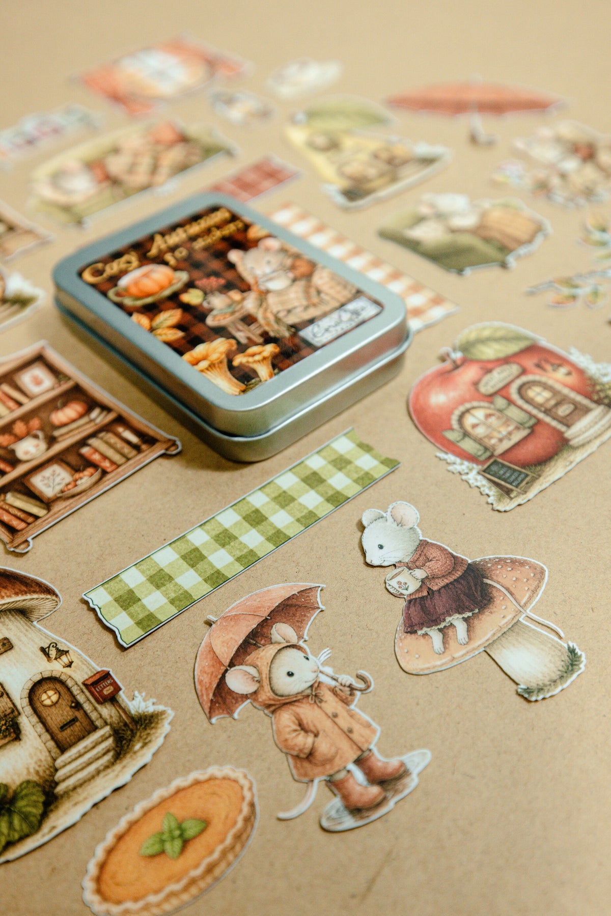 Nature Specimen Bottles Sticker Pack - 168