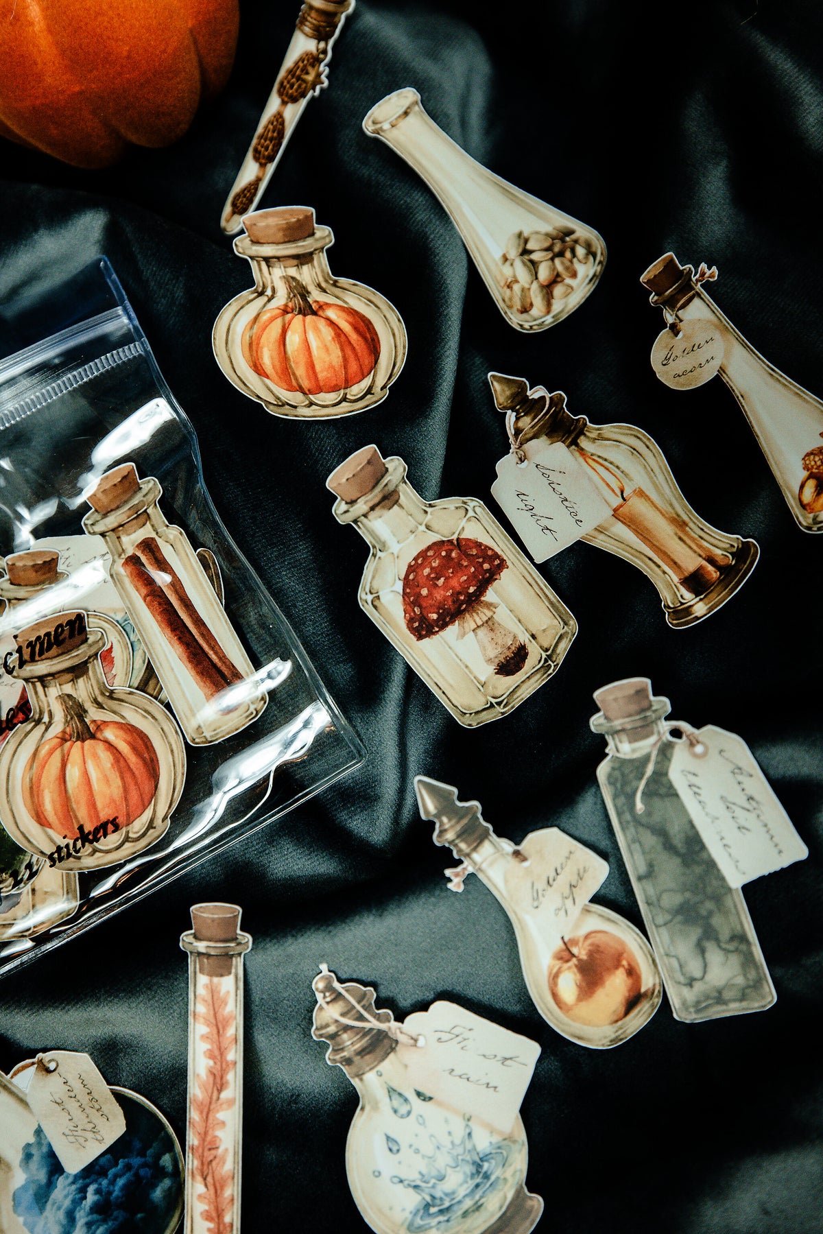Nature Specimen Bottles Sticker Pack