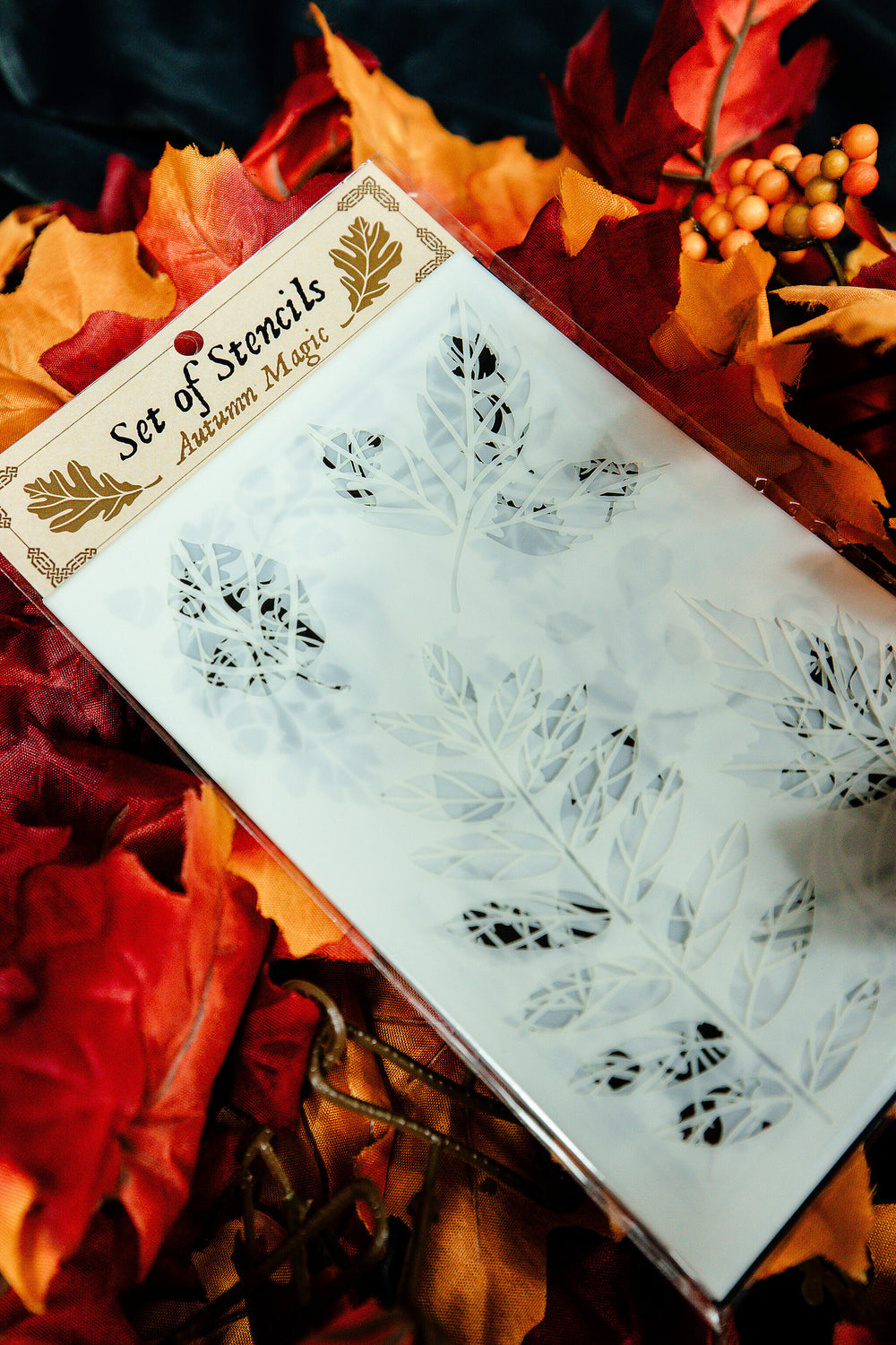 Autumn Magic Stencil Set - 18