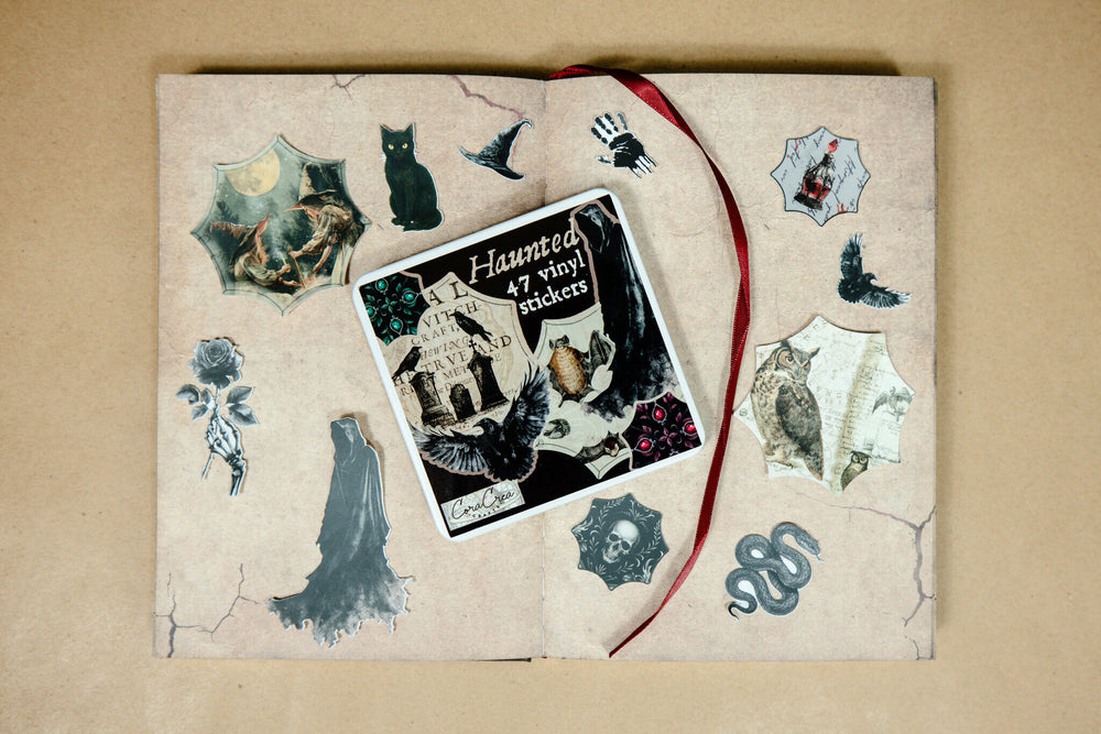 Haunted Sticker Tin Box - 185