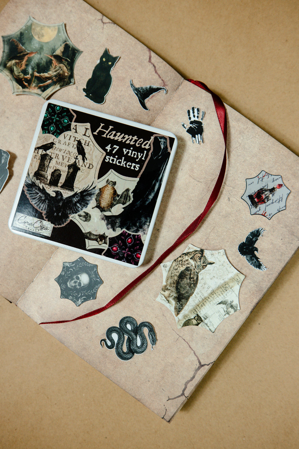 Haunted Sticker Tin Box - 186