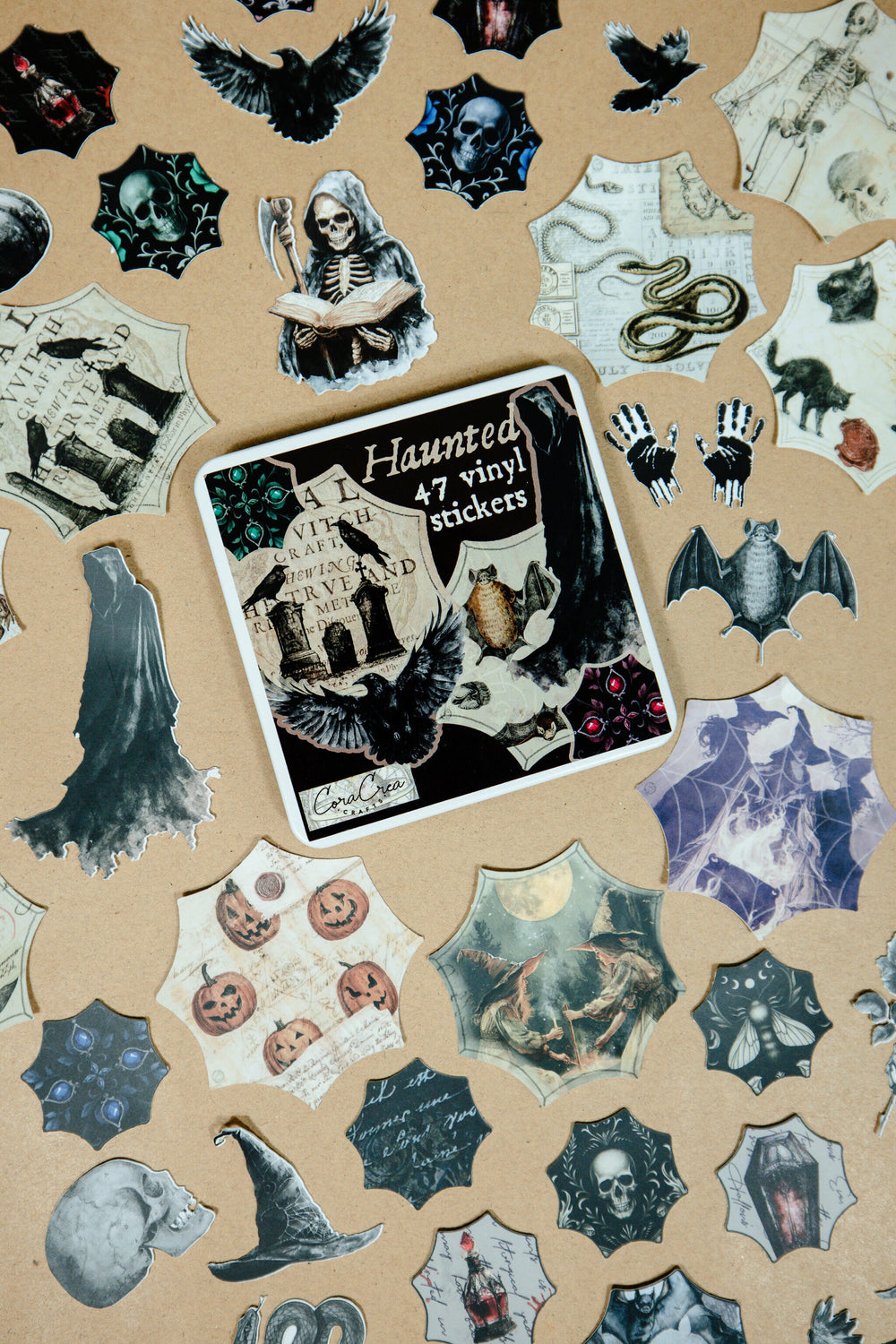Haunted Sticker Tin Box - 188