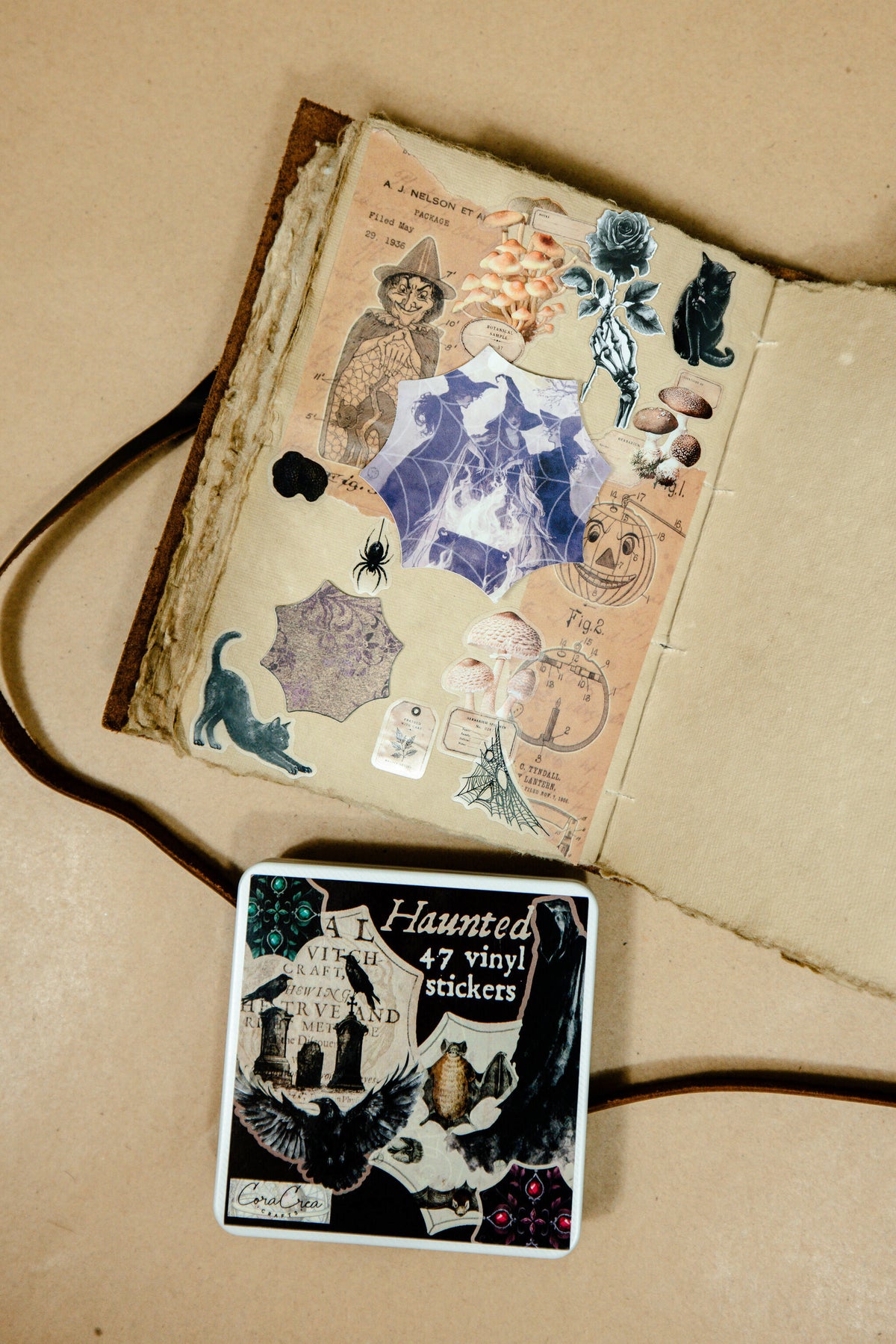 Haunted Sticker Tin Box - 197