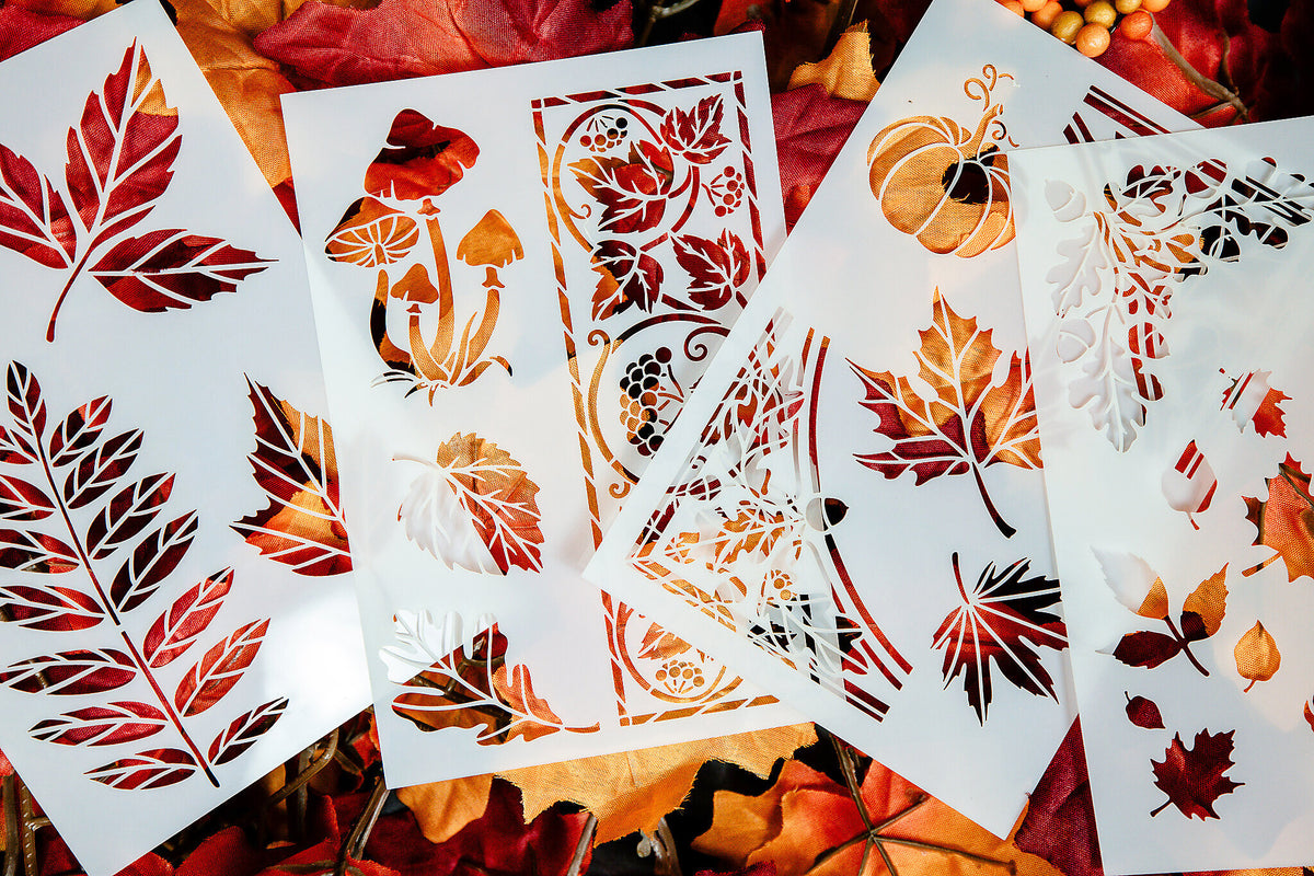 Autumn Magic Stencil Set - 22