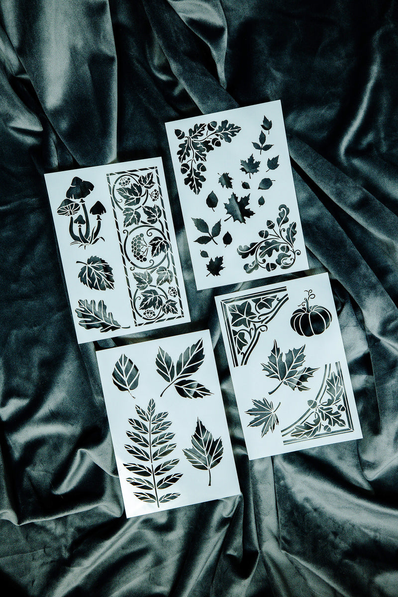 Autumn Magic Stencil Set - 23