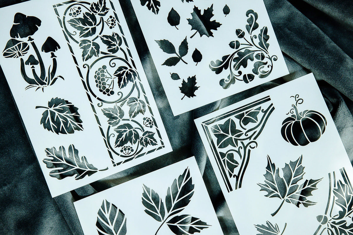 Autumn Magic Stencil Set - 24