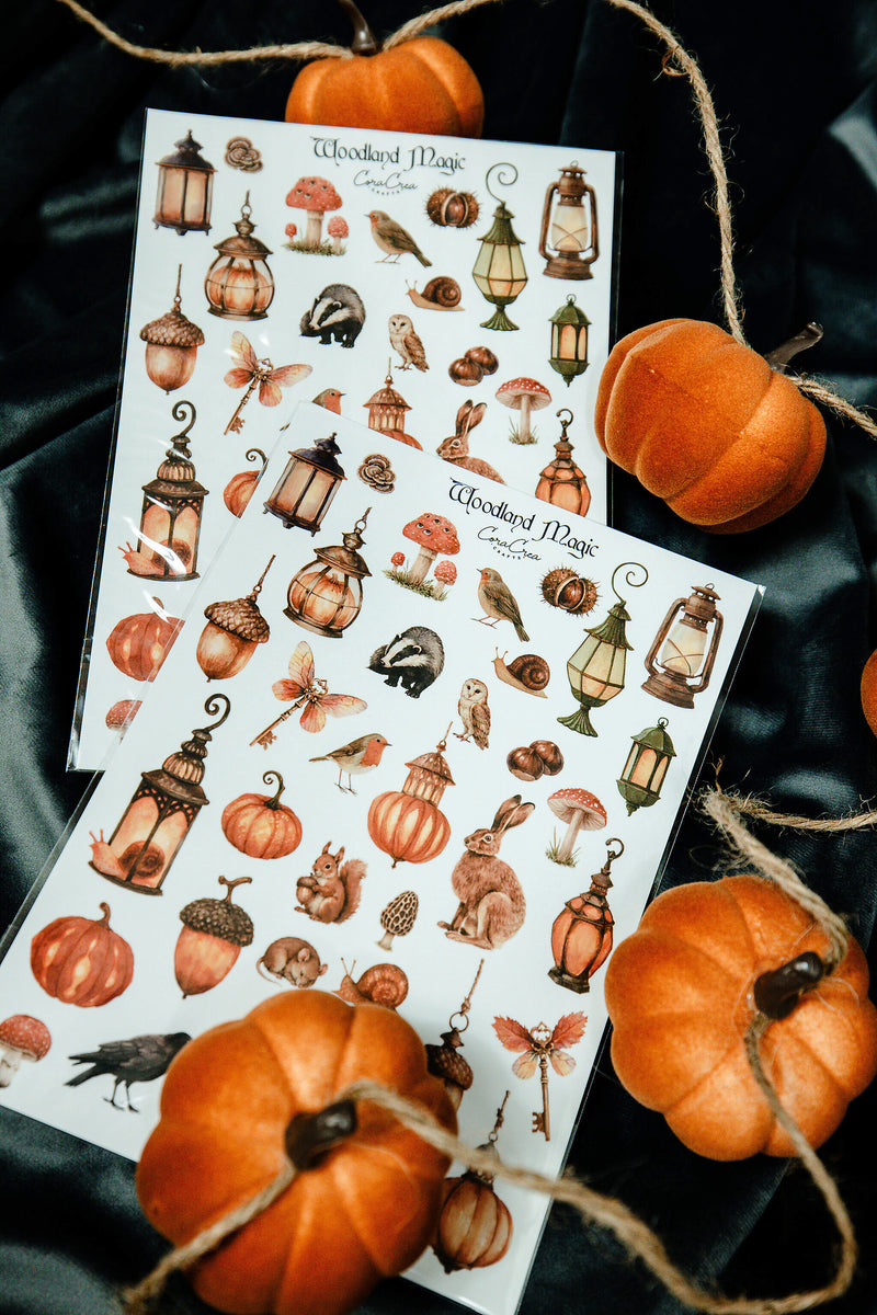 Woodland Magic Sticker Sheet - 33