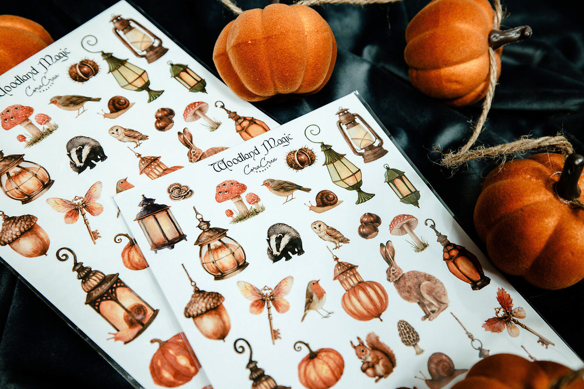 Woodland Magic Sticker Sheet - 35