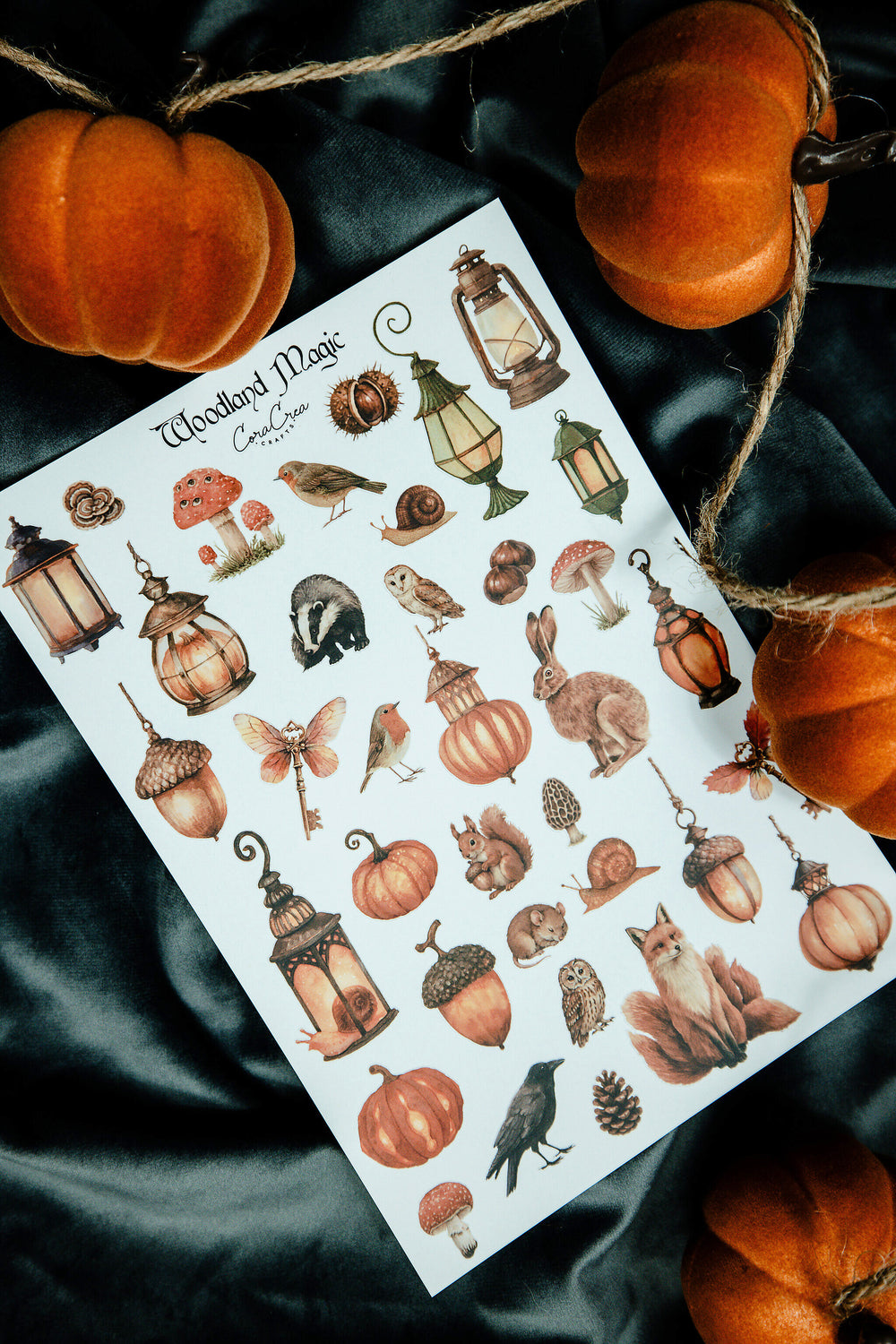Woodland Magic Sticker Sheet - 37
