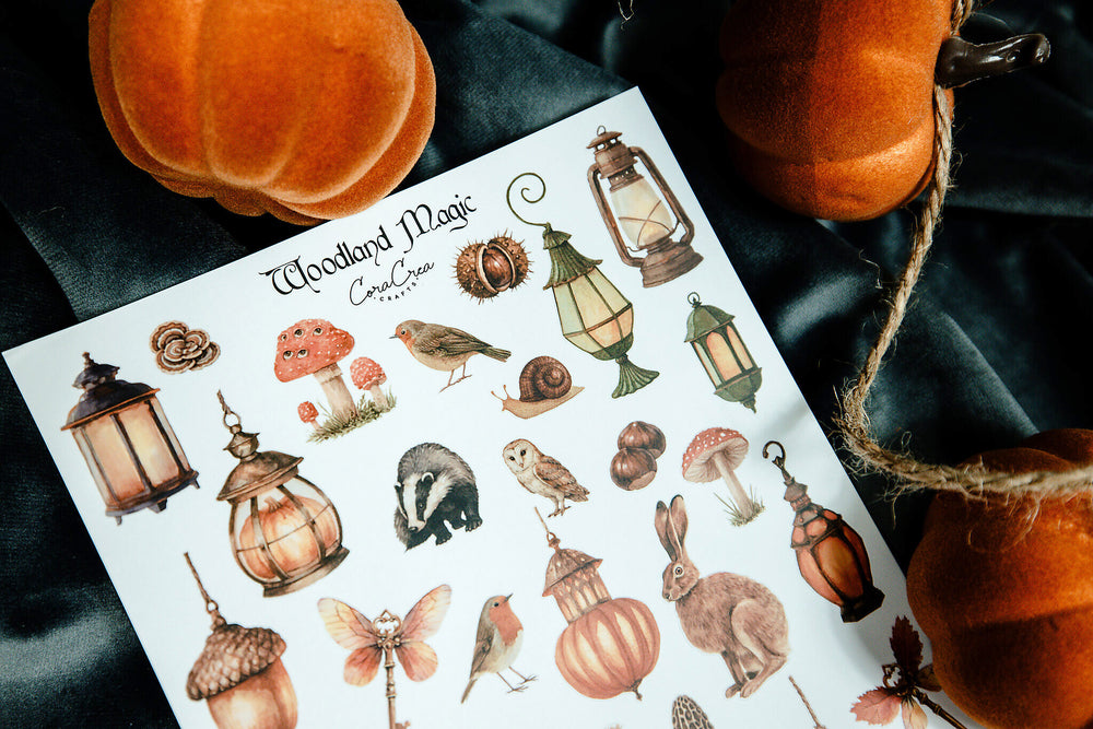 Woodland Magic Sticker Sheet - 39
