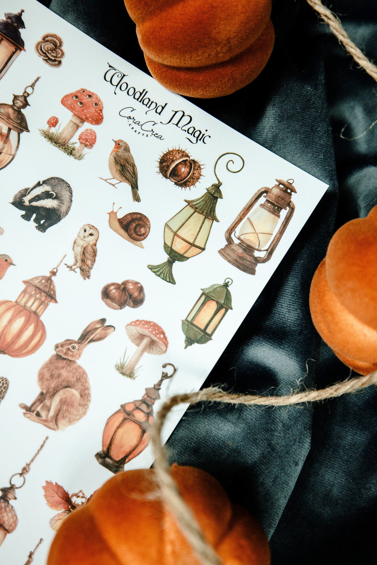 Woodland Magic Sticker Sheet - 40