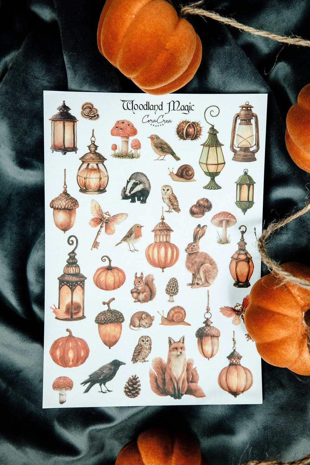 Woodland Magic Sticker Sheet - 41