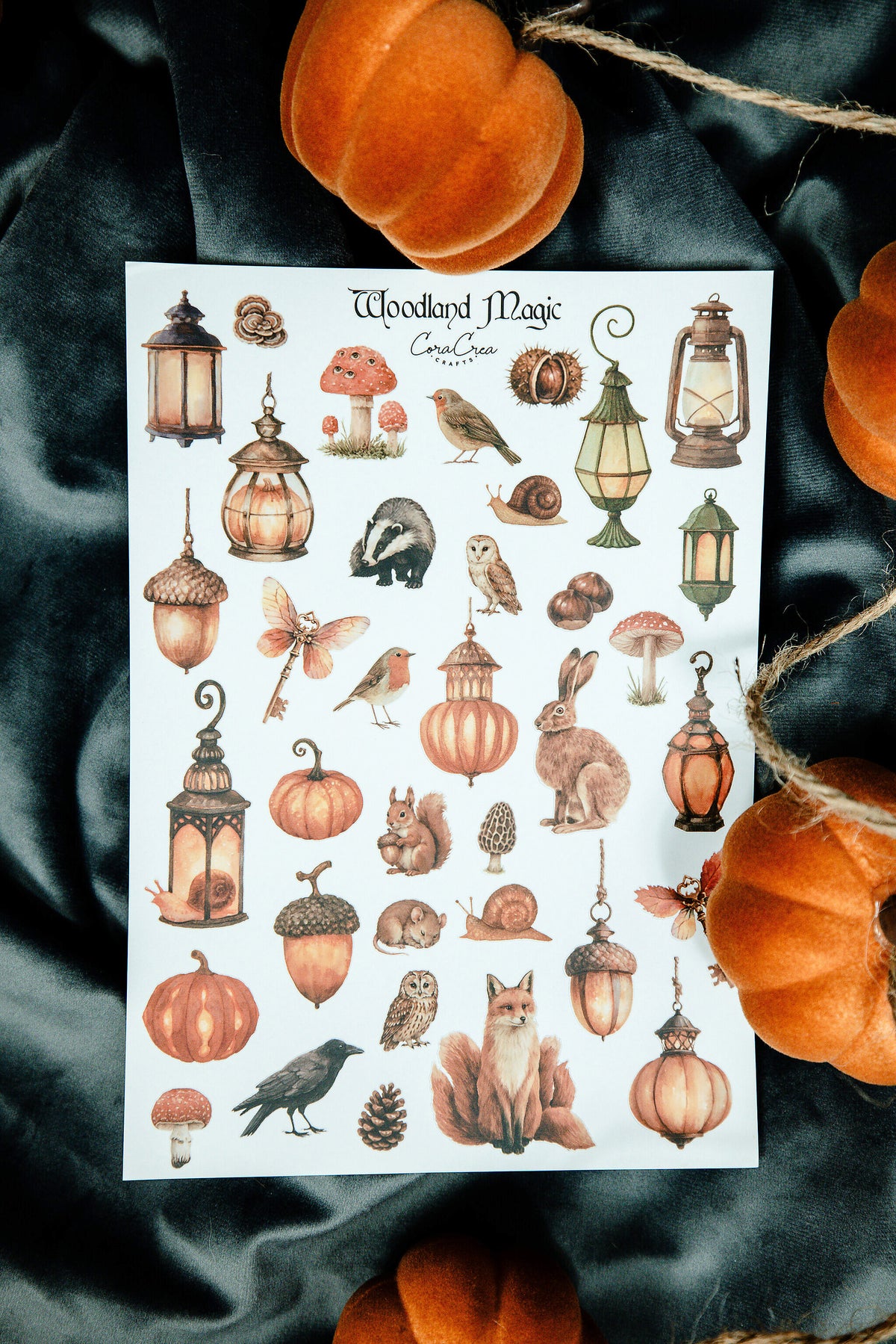 Woodland Magic Sticker Sheet - 41