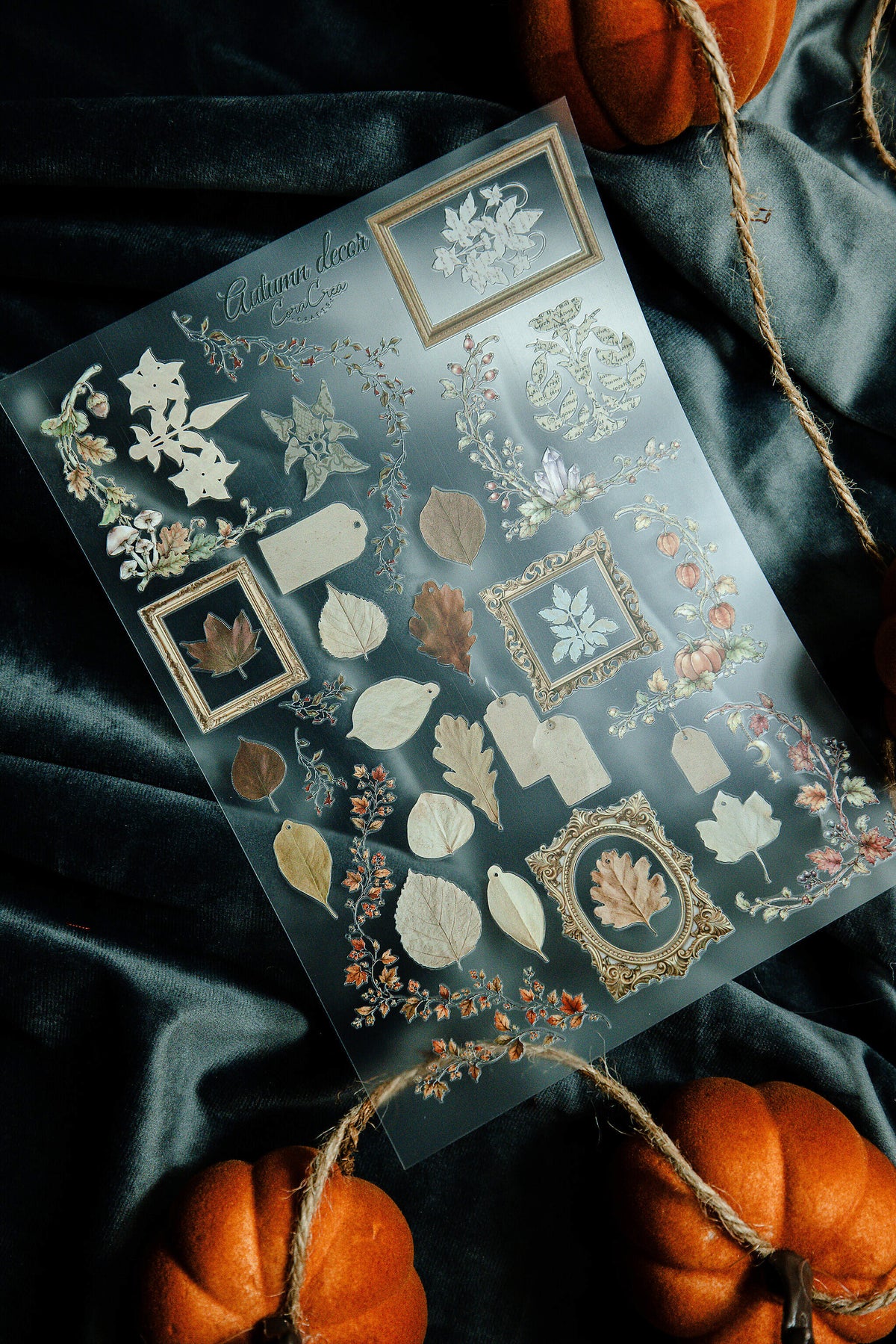Autumn Decor Sticker Sheet - 47
