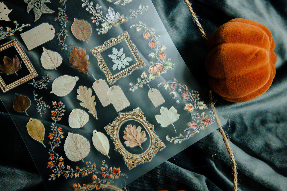 Autumn Decor Sticker Sheet - 50