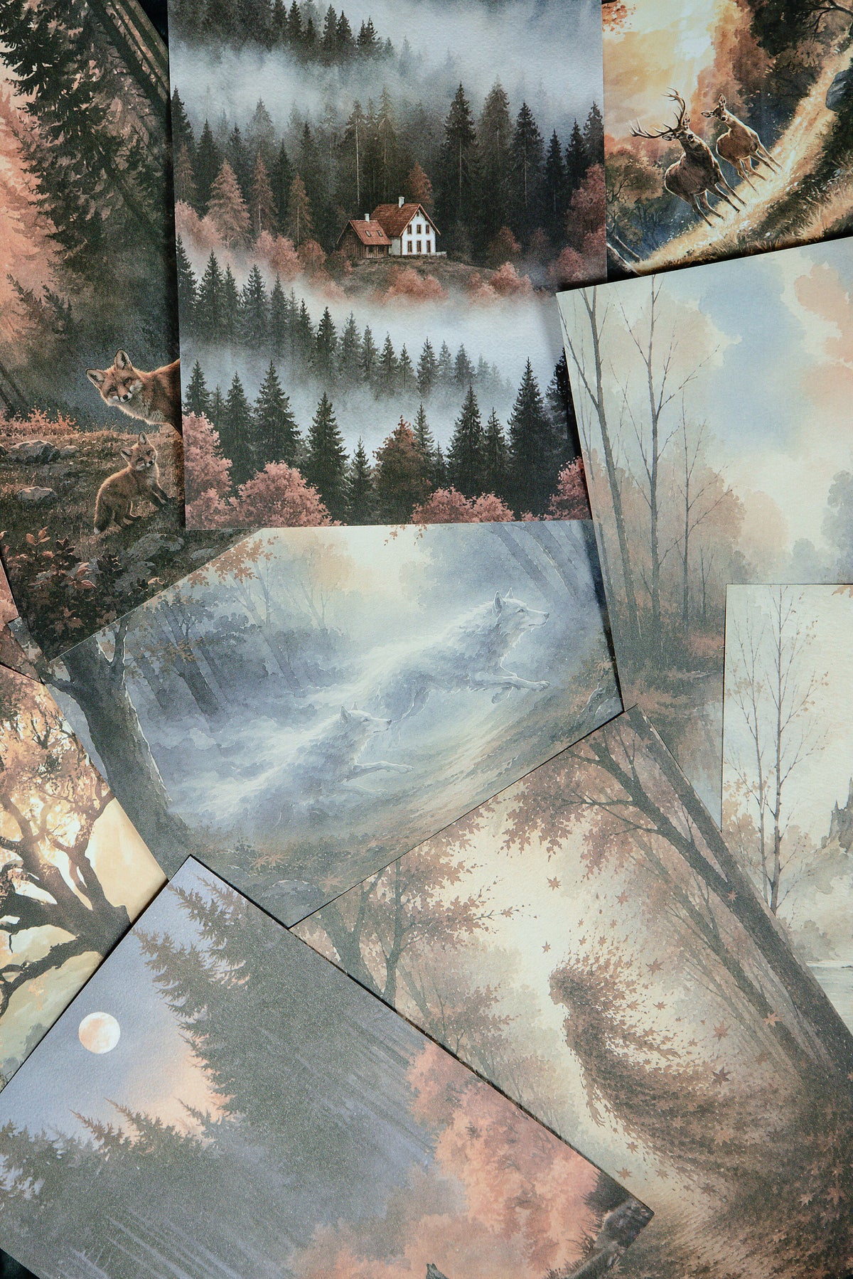 Poetic Autumn Paper Set - 52