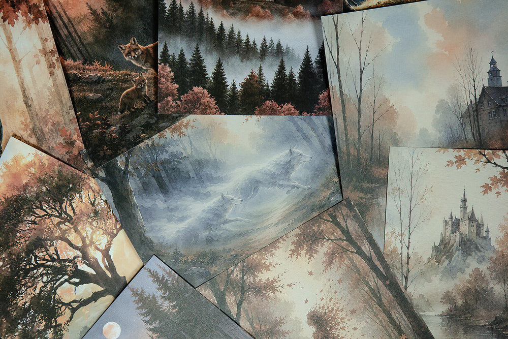 Poetic Autumn Paper Set - 53