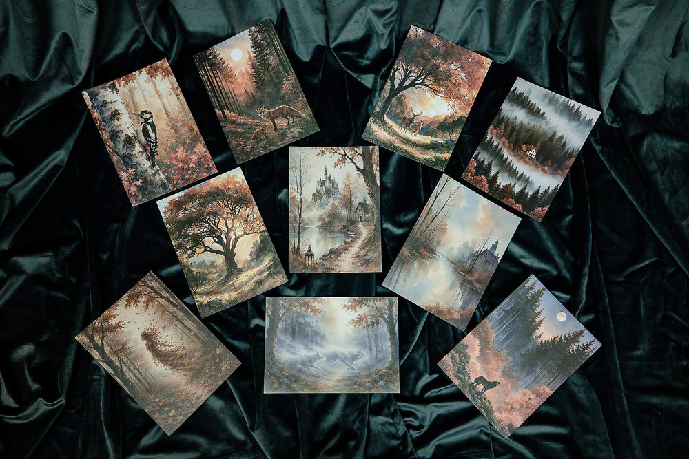 Poetic Autumn Paper Set - 55