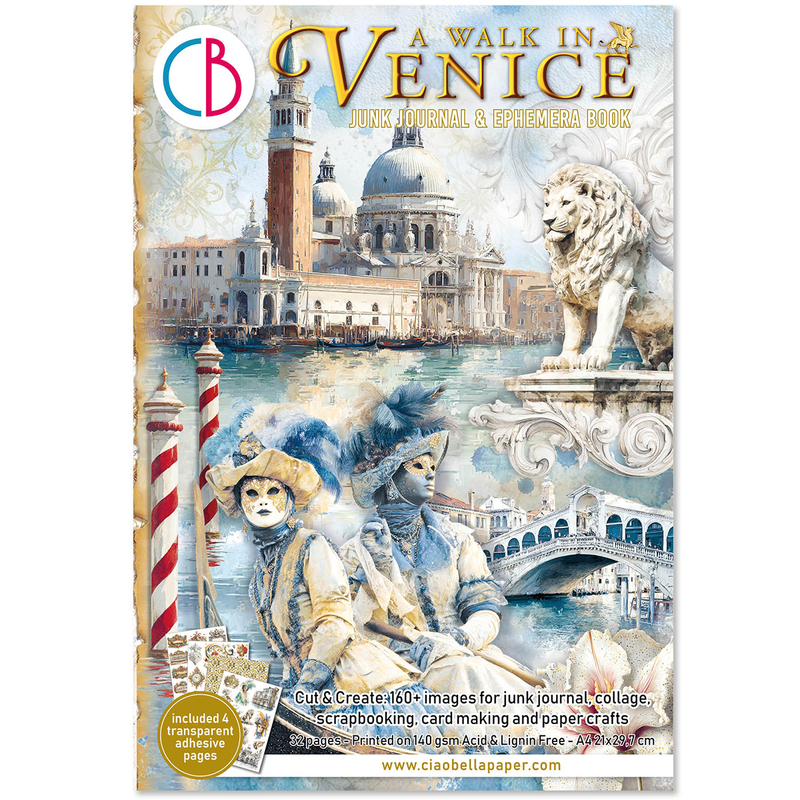 A Walk in Venice Ephemera Book