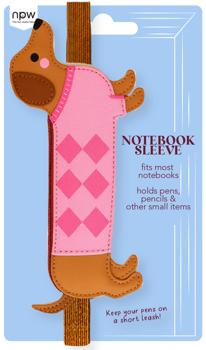 Wiener Dog Notebook Sleeve