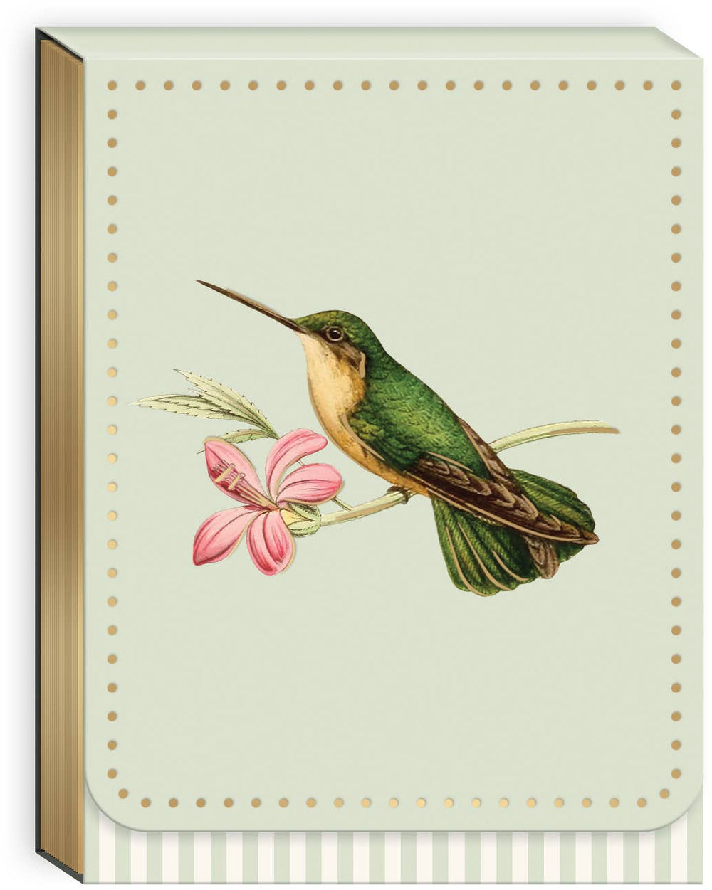 Ephemeral Garden Hummingbird Pocket Notepad