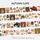 Autumn Cafe Pre-cut PET Tape [3.O]