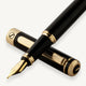 Classic Black Lacquer Fountain Pen - Extra Fine Nib