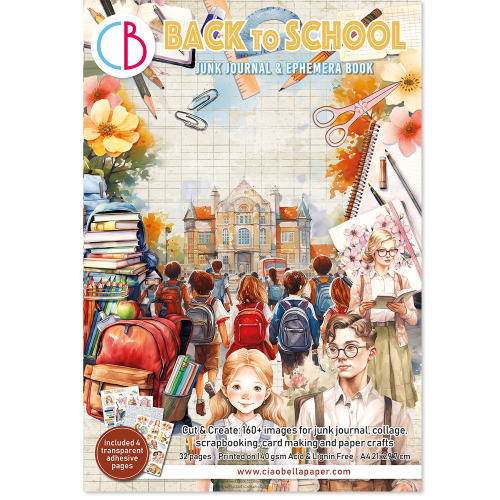 Back To School Ephemera Book