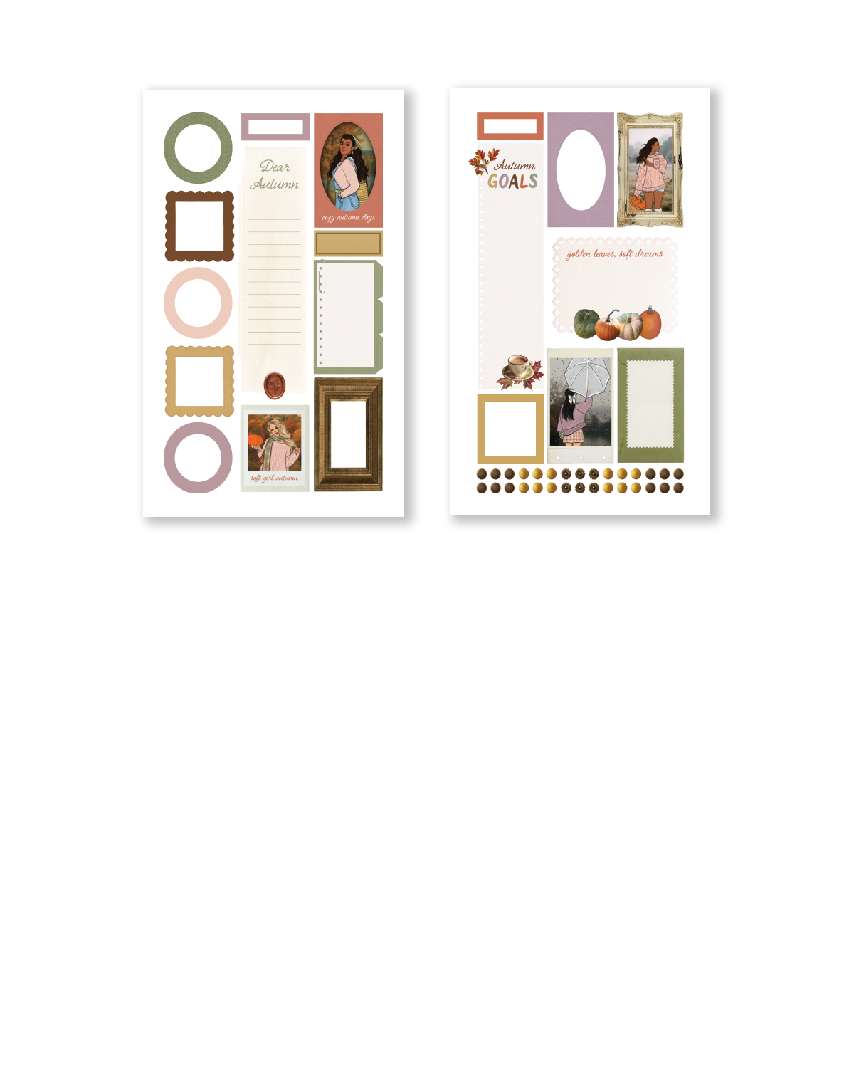 Dear Autumn Sticker Book