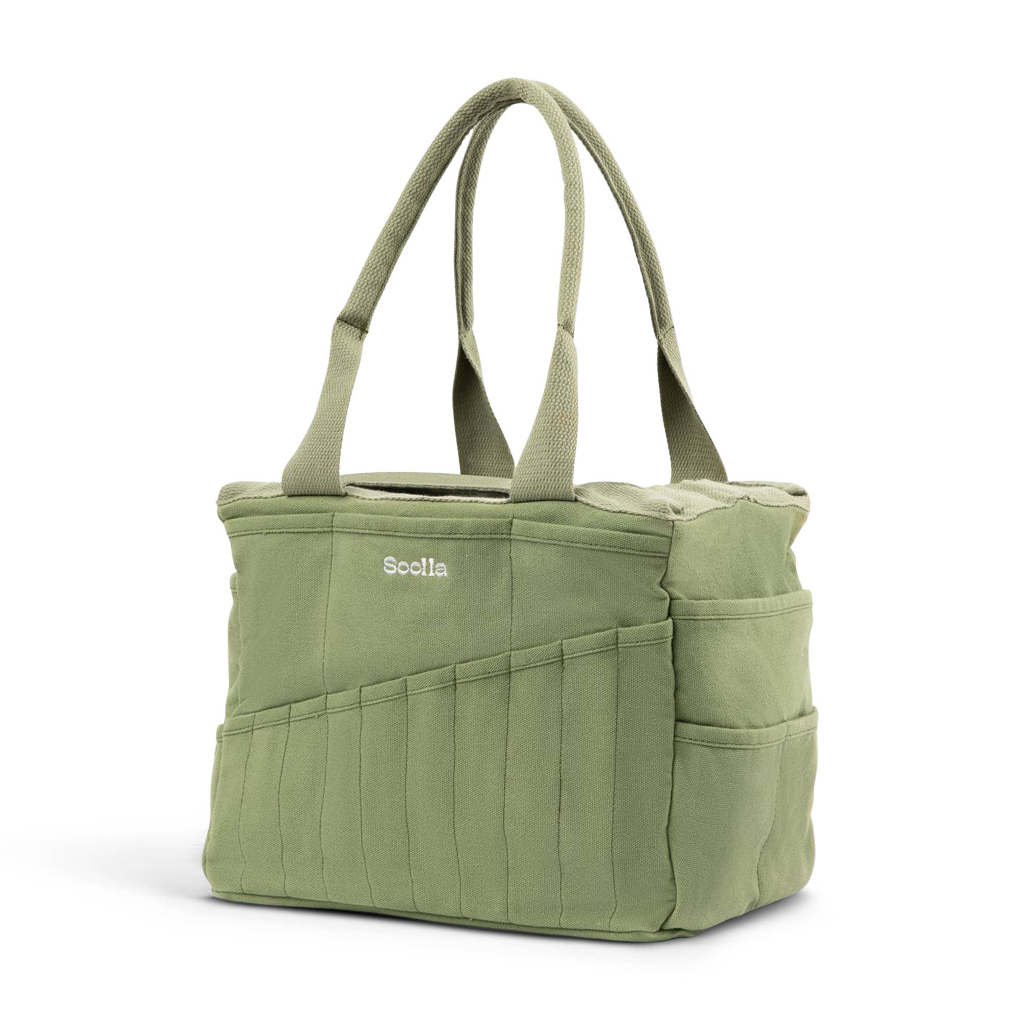 Soolla Studio Artist Bag, Ganja Green, Art Supplies Bag