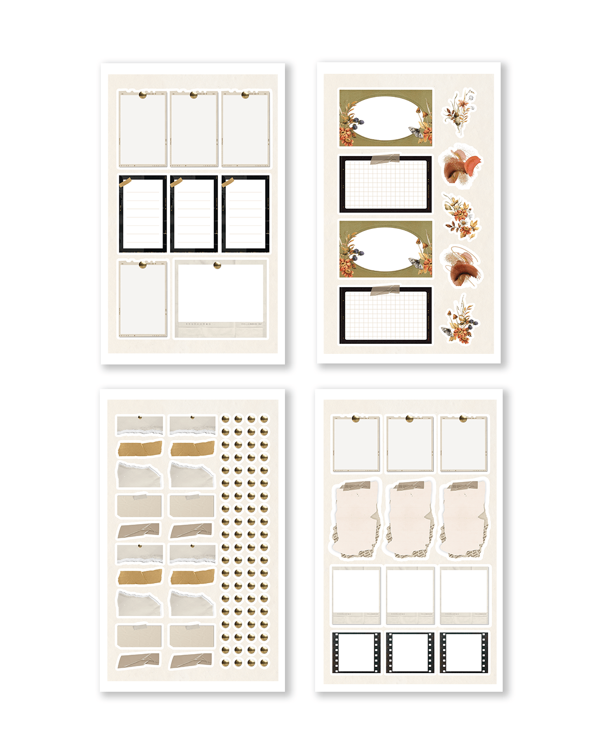 Junk Journal Sticker Book