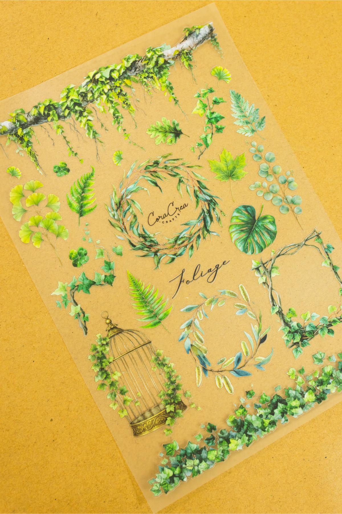 Foliage Elements Sticker Sheet
