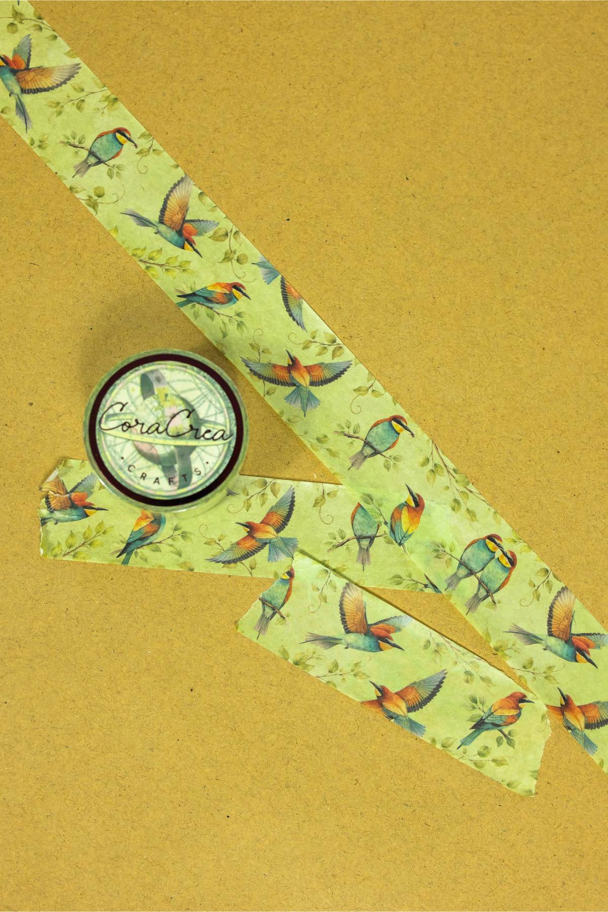 Birds & Foliage Washi Tape