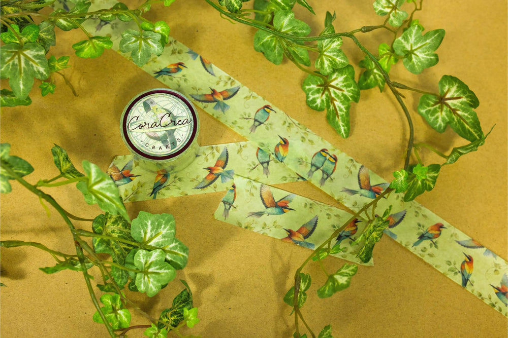 Birds & Foliage Washi Tape