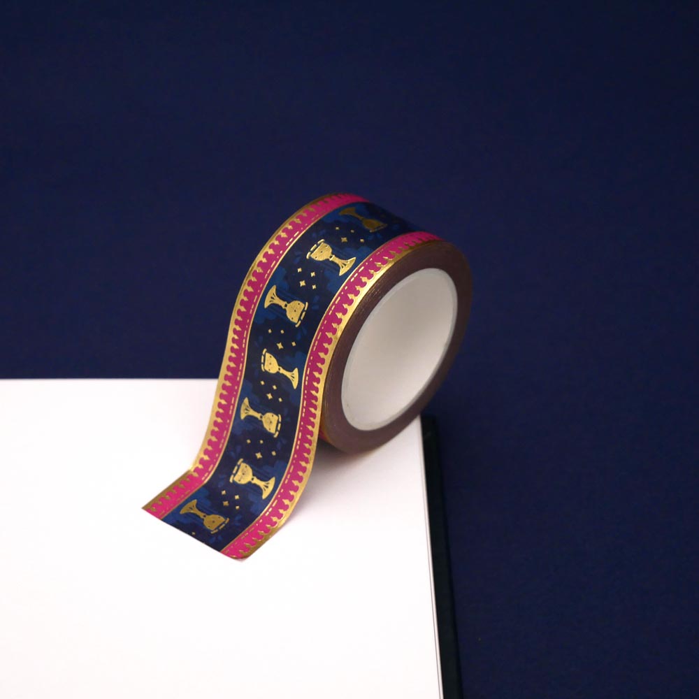 Blood Spilled Washi Tape - Blue - Pre-order