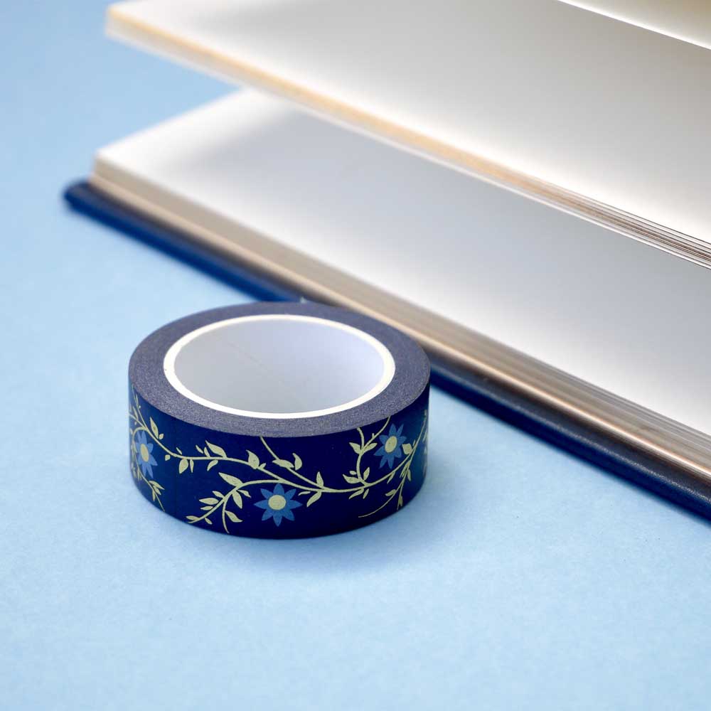Botanica Washi Tape - Royal Blue - Pre-order - 4