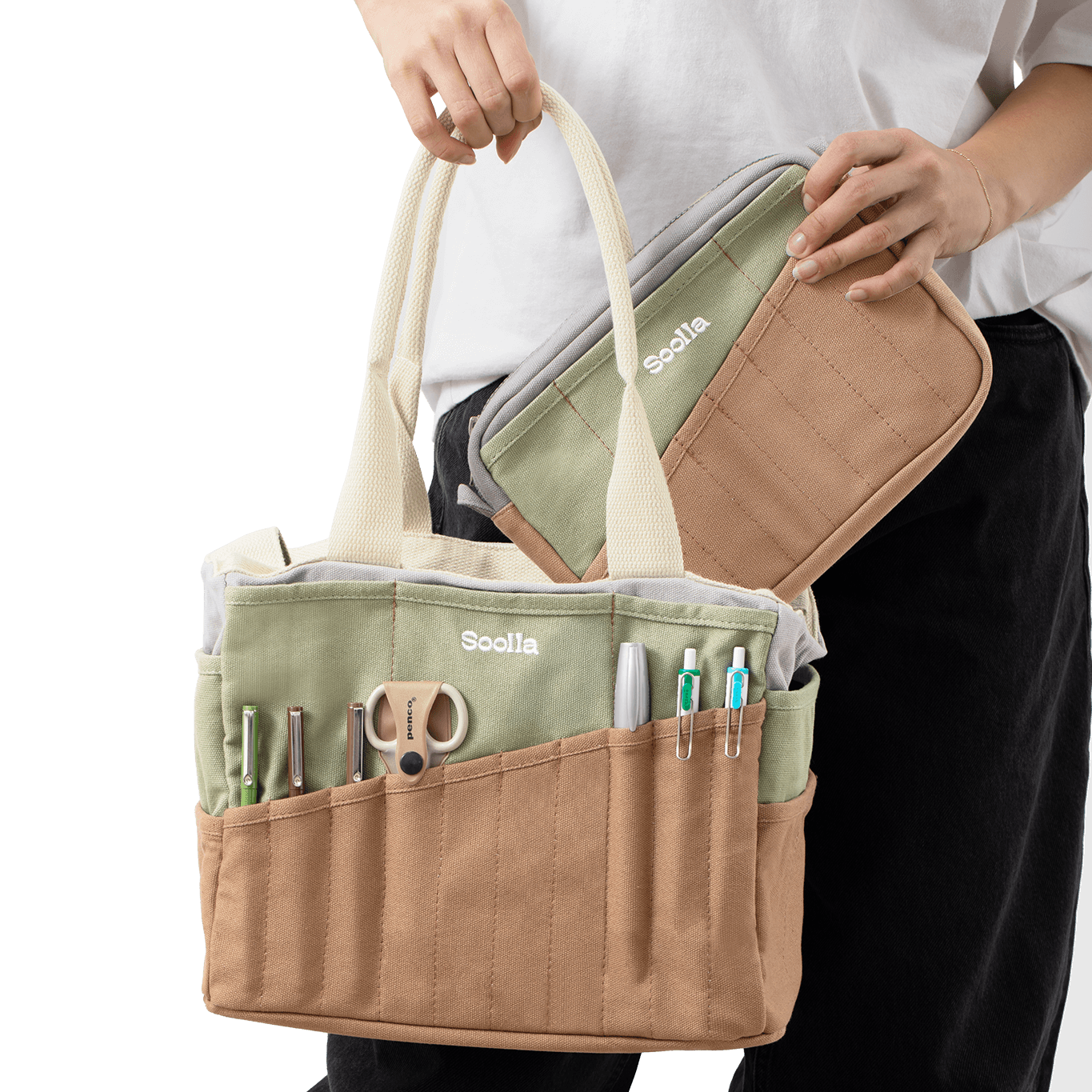 Soolla® Studio Pouch, 80's Windbreaker (Stationery Pouch)