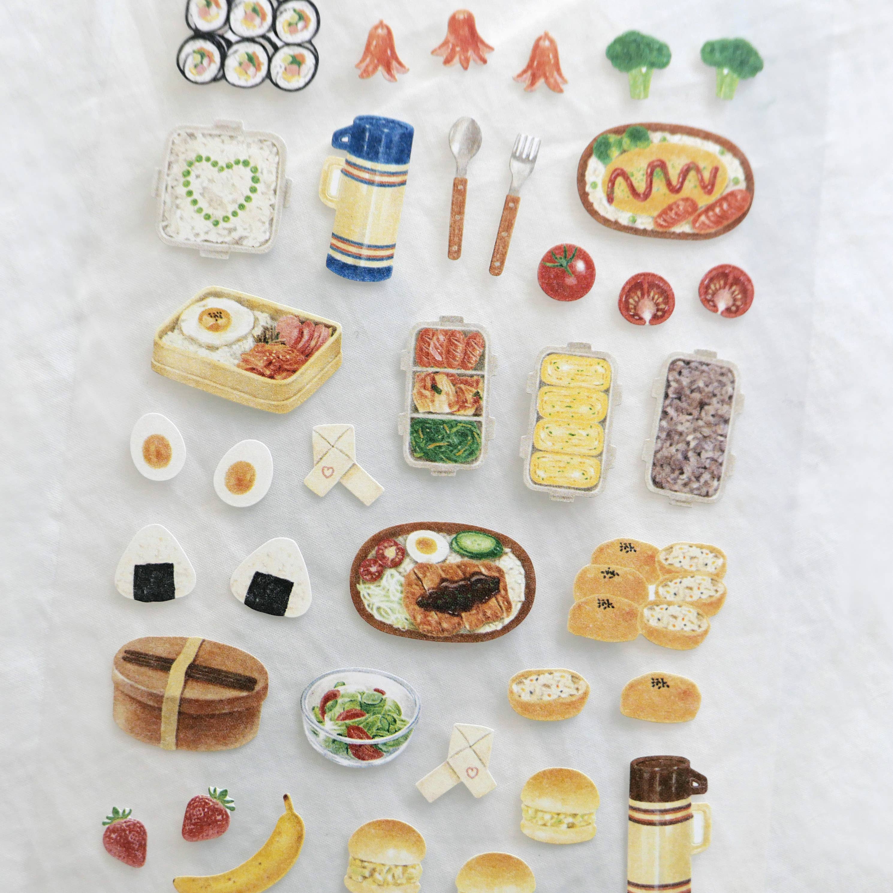 Suatelier Stickers Lunch box