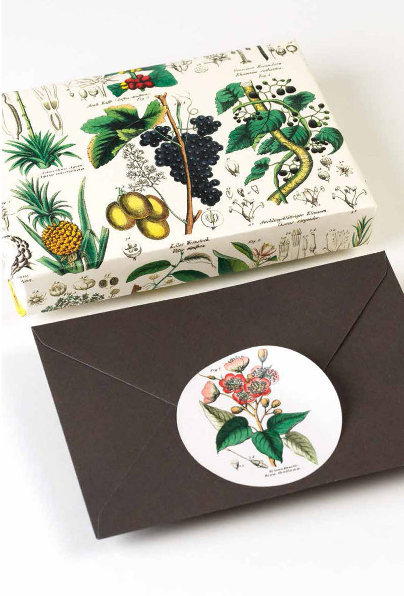 Flora Label Sticker & Tape Book
