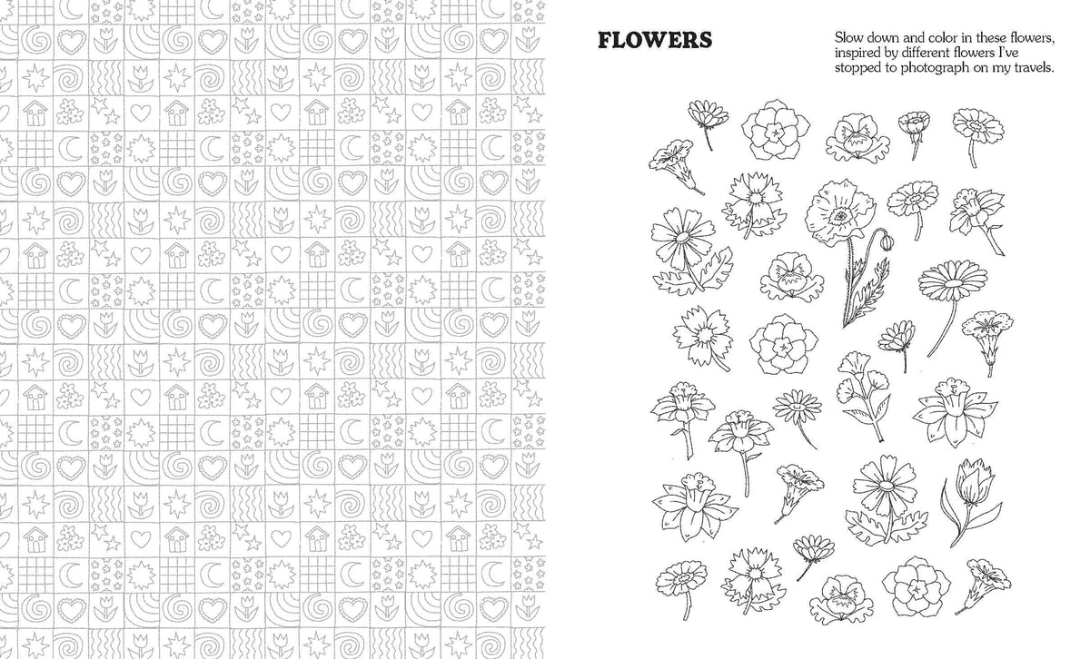 Craft & Create Coloring Book by Martina Calvi