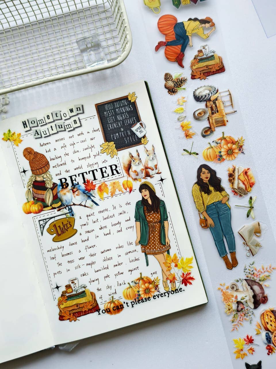 Autumn Charm Pre-cut PET Tape [3.O]