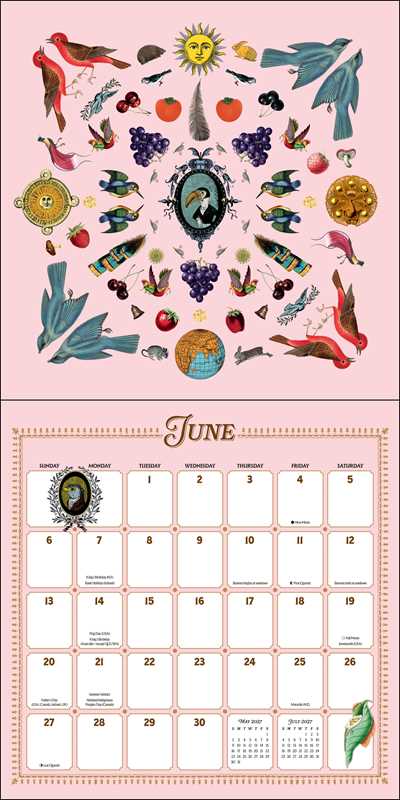 Antiquarian Sticker Book 2027 Wall Calendar by Macmillan  Children's Books